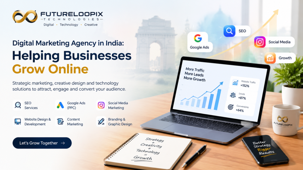 Digital Marketing Agency in India: Helping Businesses Grow Online